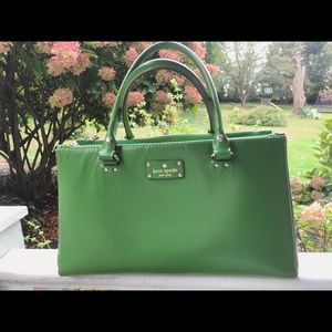 Kate Spade Green Satchel